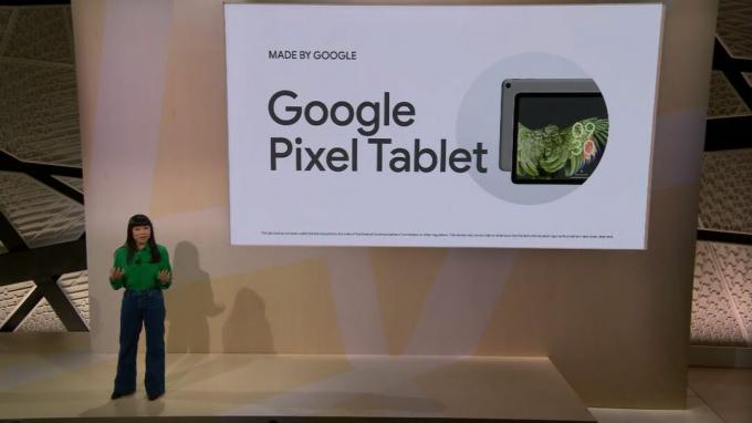 Google Pixel Tablet beim Google Event Herbst 2022