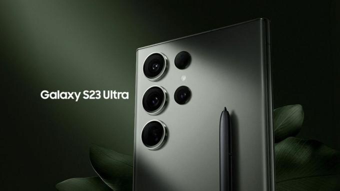Teaser yang bocor untuk Samsung Galaxy S23 Ultra.