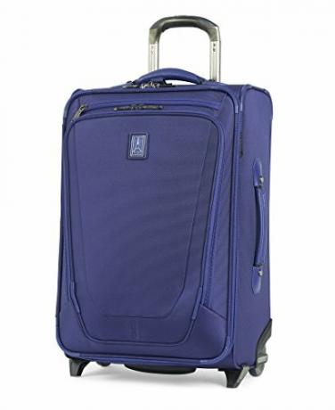Travelpro Luggage Crew 11 22 "Erweiterbares Rollbrett zum Mitnehmen mit Suiter und USB-Anschluss, Indigo