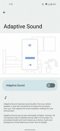 So aktivieren Sie adaptiven Sound Google Pixel 2